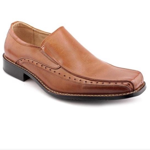 Stacy Adams Other - Stacy Adams Danton Leather Shoes in Cognac